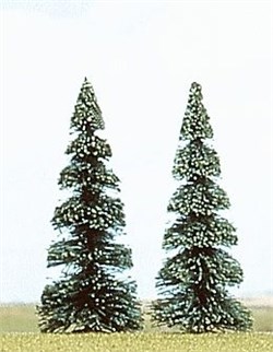 6103 Елки деревья 2шт. 90мм - фото 12894