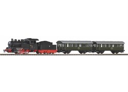 97933 Стартовый набор «Пассажирский поезд с паровозом». Рельсы на "призме" - фото 14401