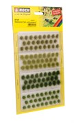 07127 Кусты, пучки травы ассорти 104шт. h-6mm