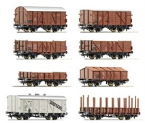 44002 Набор из 8-ми вагонов "Грузовой состав", H0, III, DB