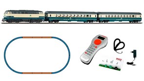 59007 Цифровой стартовый набор PIKO SmartControl light ® «Пассажирский состав с тепловозом BR 218», H0, IV, DB 59007 Цифровой стартовый набор PIKO SmartControl light ® «Пассажирский состав с тепловозом BR 218», H0, IV, DB