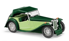 45917 MG Midget TC, Cabrio зеленый