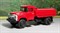 RUSAM-ZIL-130-65-220 Автобензовоз ЗИЛ 130 (красный), 1:87, 1963—1986, СССР - фото 13520